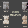 Molde Silicona Osito (Chico - Mediano)