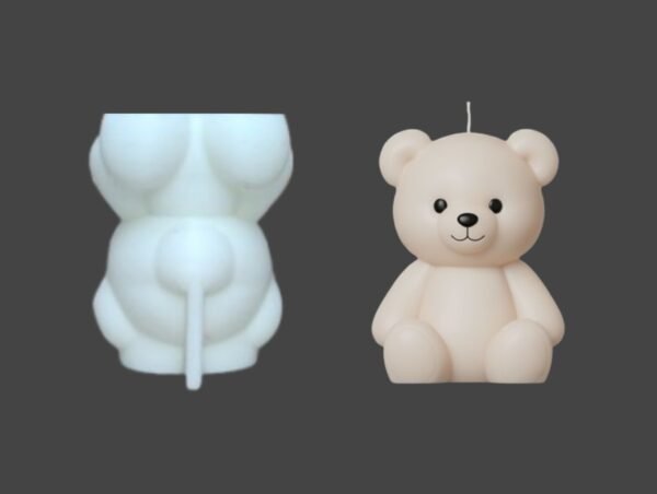 Molde Silicona Osito (Chico - Mediano)