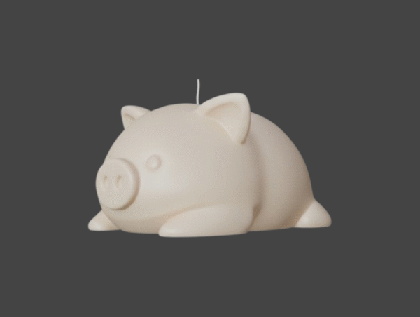 Molde Silicona Cerdito