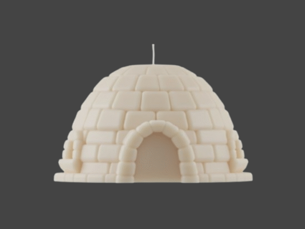 Molde Silicona Iglú