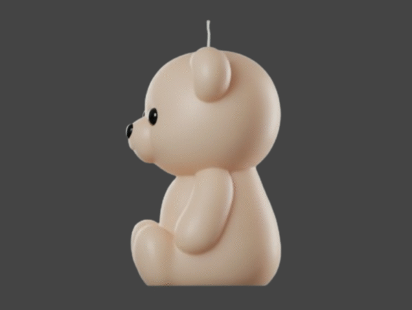 Molde Silicona Osito (Chico - Mediano)