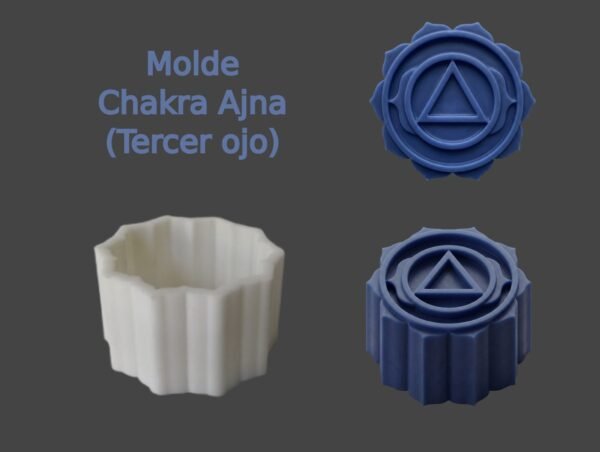 Molde Silicona Chakras