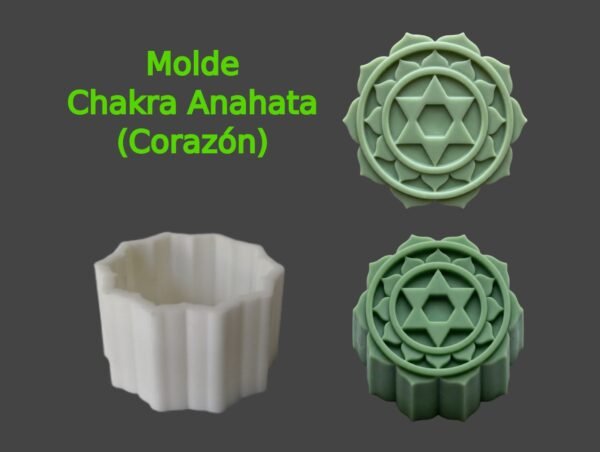 anahata_nuevo Molde Silicona Chakras