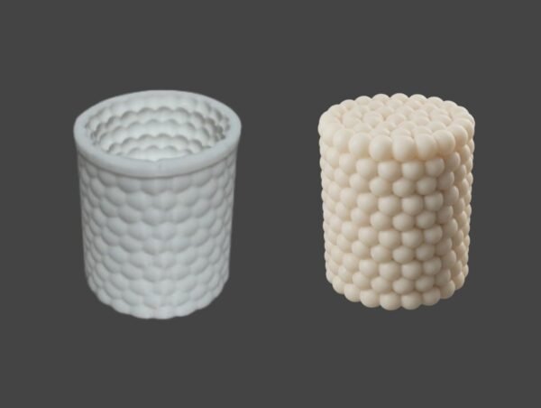 Molde Silicona Cilindro Bubble