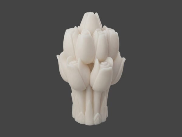 frontal_tulipanes Molde Silicona Ramo Tulipanes