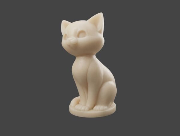 gato_isometrica Molde Silicona Gatito