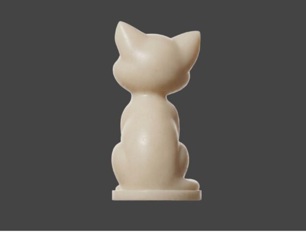 gato_trasera Molde Silicona Gatito