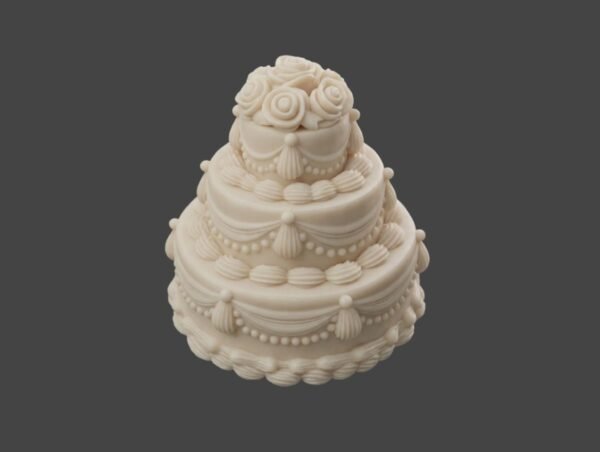 Molde Silicona Torta 3 Pisos