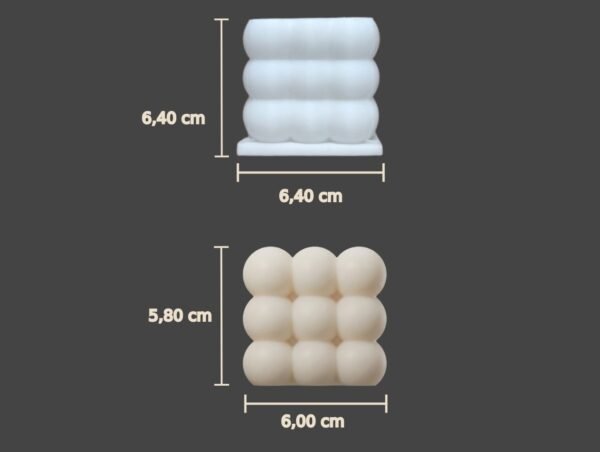 Molde Silicona Bubble