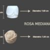 Molde Silicona Rosa (Chica - Mediana)