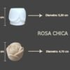 Molde Silicona Rosa (Chica - Mediana)