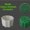 Molde Silicona Chakras