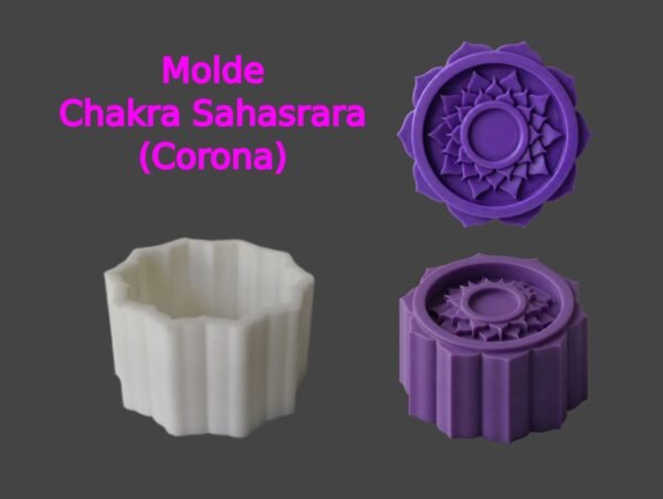 Molde Silicona Chakras
