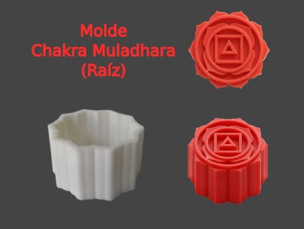 Molde Silicona Chakras