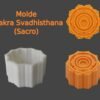 Molde Silicona Chakras