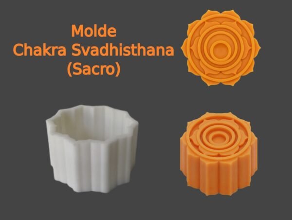 Molde Silicona Chakras