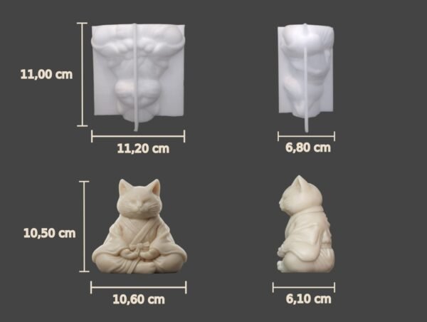 Molde Silicona Michi Zen