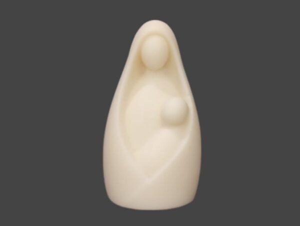 frontal_virgen_jesus Molde Silicona Virgen y Niño Jesús