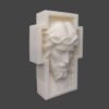 isuometrica_jesus_cruz Molde Silicona Rostro Jesús en Cruz