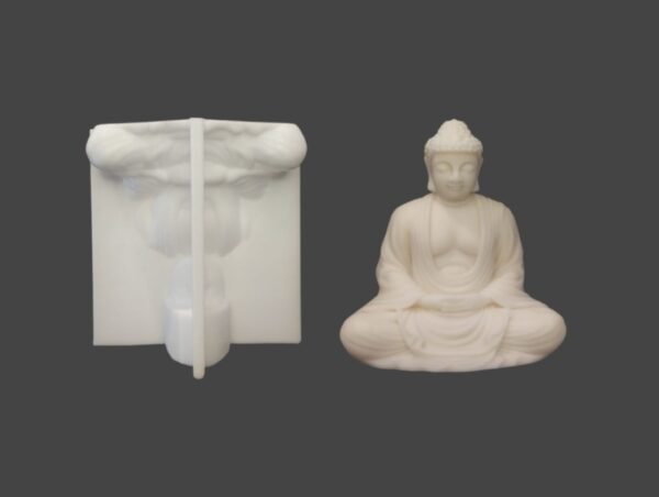 Molde Silicona Buda Meditando