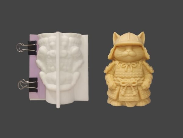 molde_velas_samurai Molde Silicona Michi Samurái
