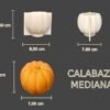 Molde Silicona Calabaza