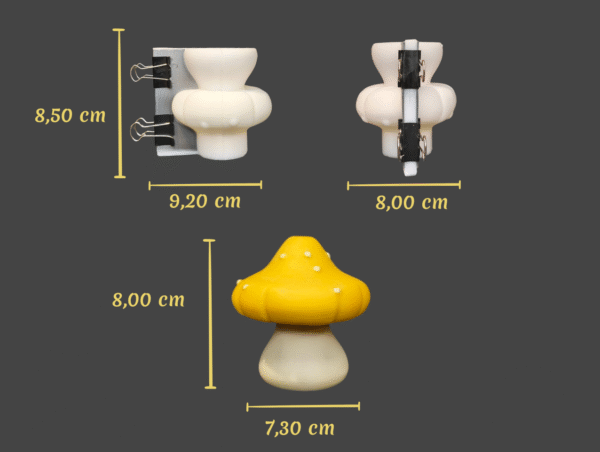 Molde Silicona Hongo