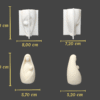 Molde Silicona Virgen y Niño Jesús
