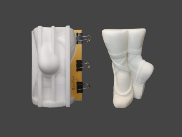 Molde Silicona Zapatos Ballet