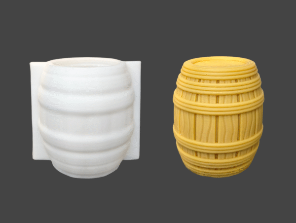 Molde Silicona Barril