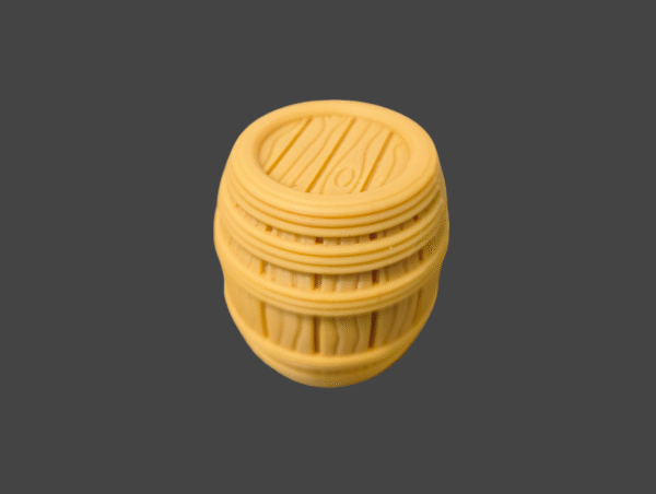 Molde Silicona Barril