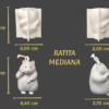 Molde Silicona Ratita