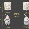 Molde Silicona Ratita