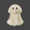 frontal_perrito_fantasma Molde Silicona Perrito Fantasma