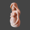 iso_mujer_embarazada Molde Silicona Mujer Embarazada