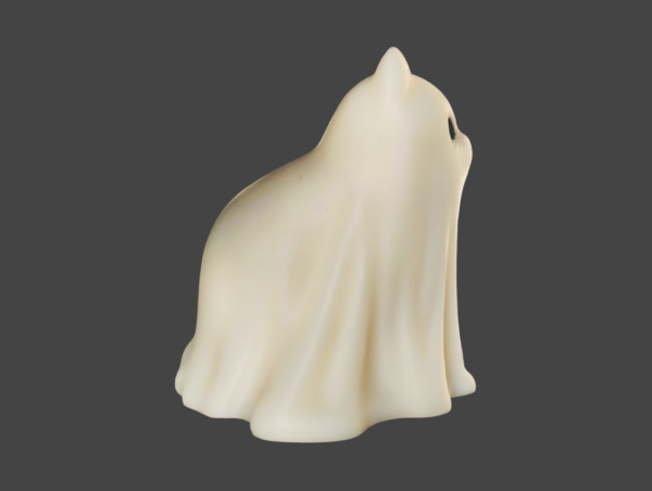 Molde Silicona Gatito Fantasma
